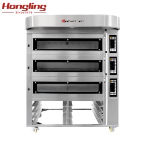 3 Deck 9 Trays Bread Electric Oven