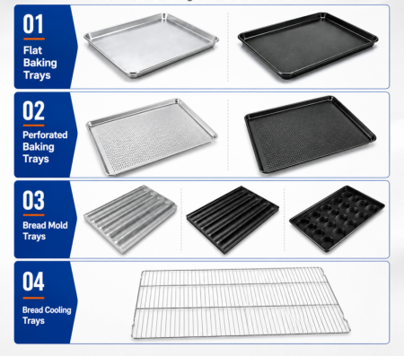 58X68cm Alusteel Perforated Tray